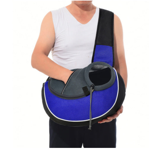 Stylish Crossbody Pet Carrier – Comfortably Carry Your Dog or Cat - goodestpetstore