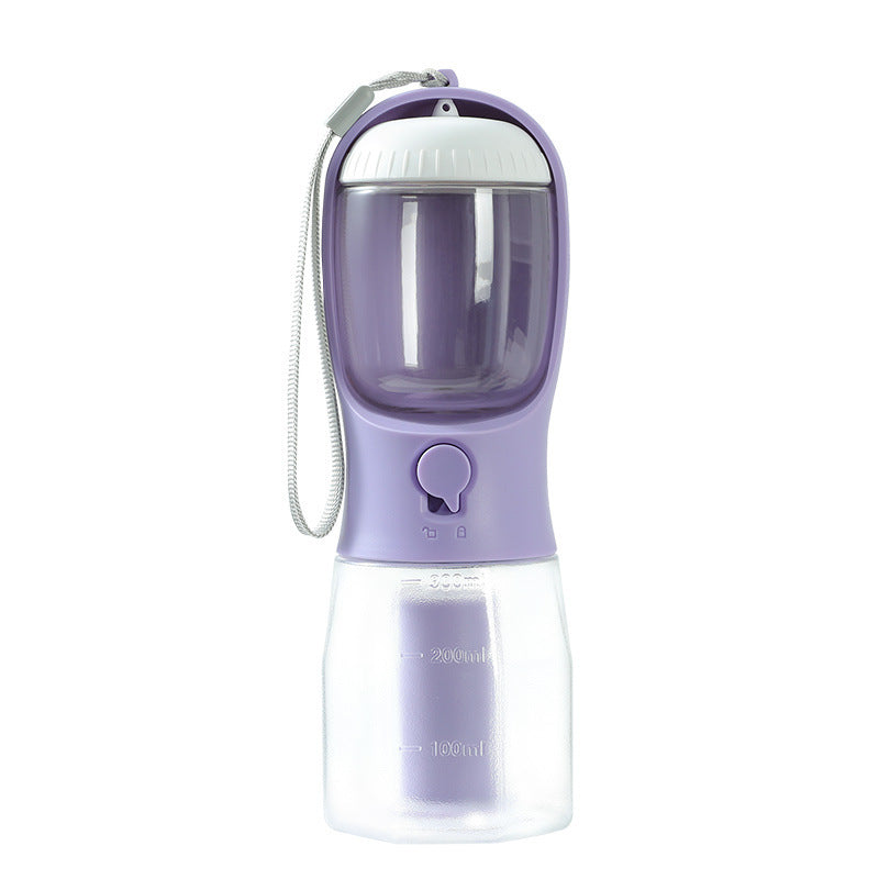 Convenient 3-in-1 Dog Cup: Water, Food, and Waste Bags On-the-Go! - goodestpetstore