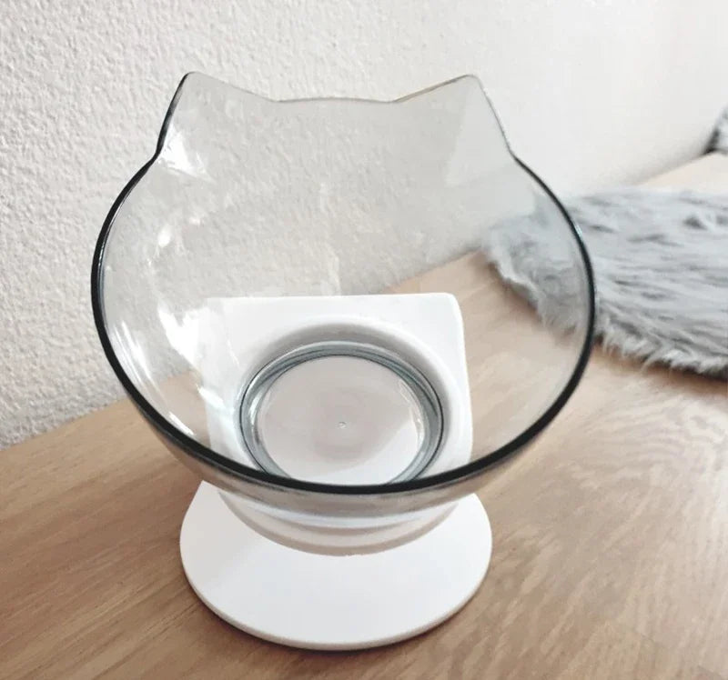 Non-Slip Cat and Dog Bowl with Stand - Easy Feeding - goodestpetstore