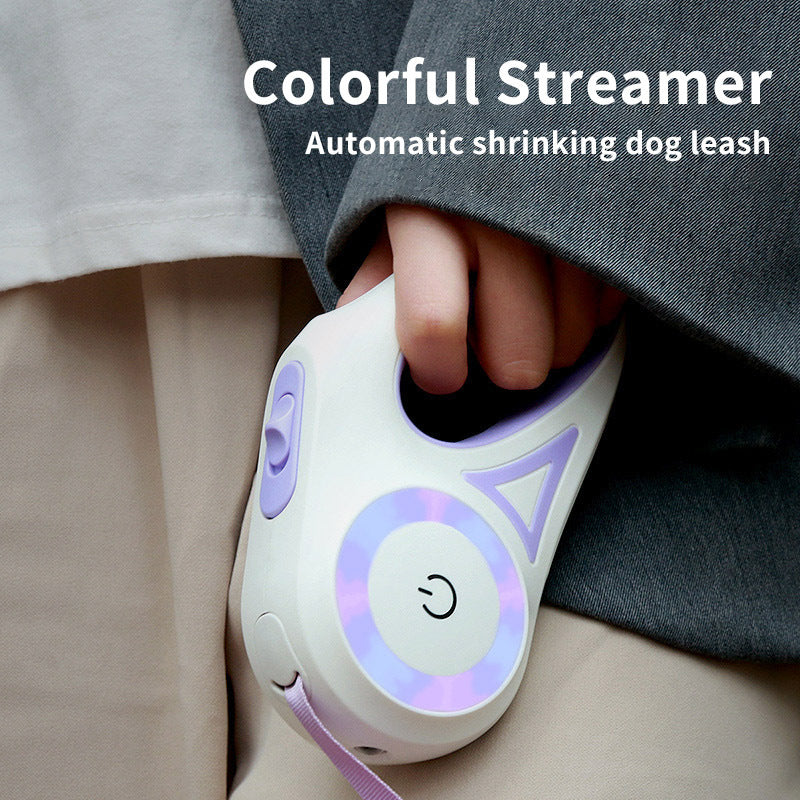 Smart Safety Retractable Leash & Illuminated Collar for Pets - goodestpetstore