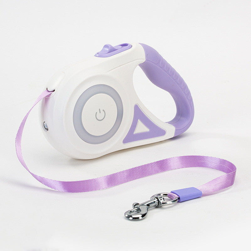 Smart Safety Retractable Leash & Illuminated Collar for Pets - goodestpetstore