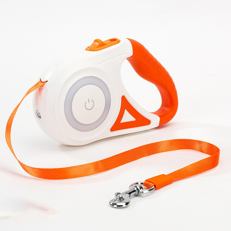 Smart Safety Retractable Leash & Illuminated Collar for Pets - goodestpetstore