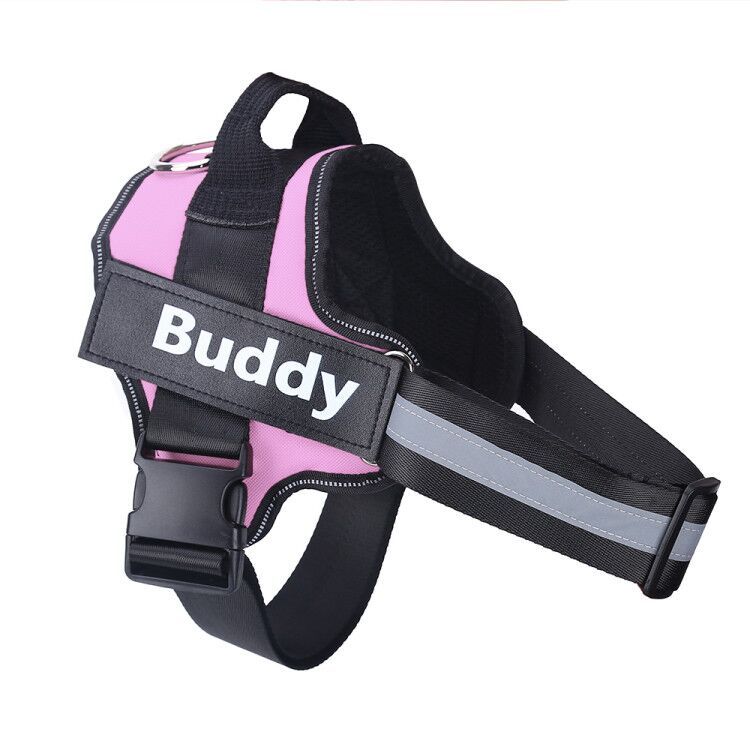 Custom No-Pull Dog Harness: Adjustable & Reflective Vest - goodestpetstore