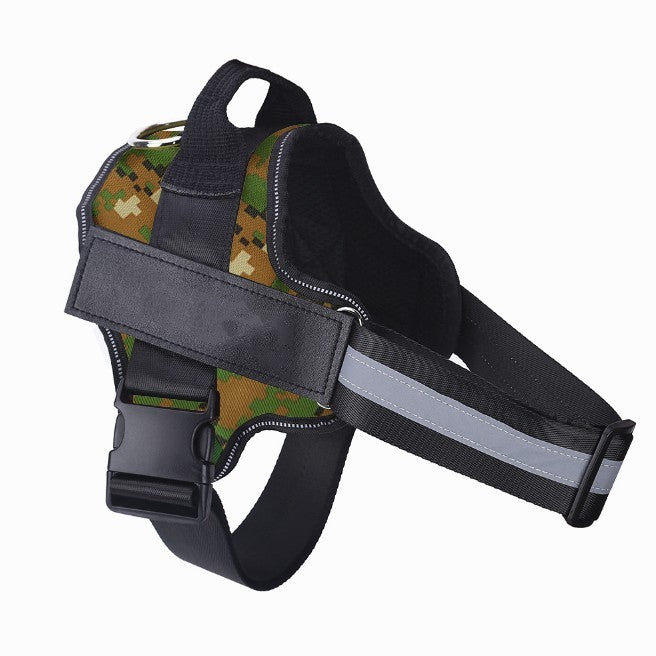 Custom No-Pull Dog Harness: Adjustable & Reflective Vest - goodestpetstore