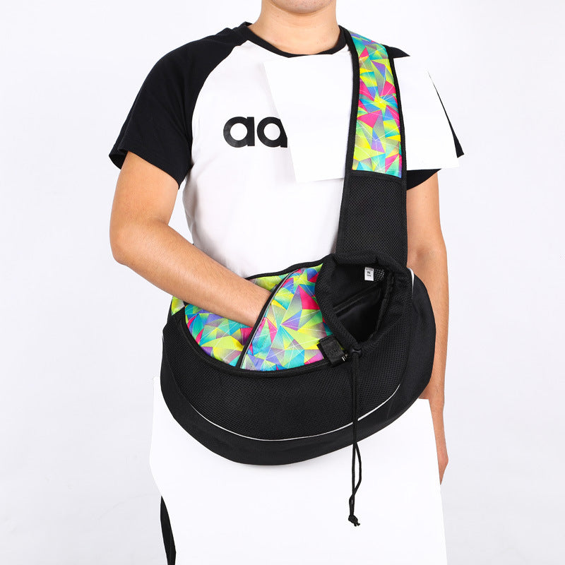 Stylish Crossbody Pet Carrier – Comfortably Carry Your Dog or Cat - goodestpetstore
