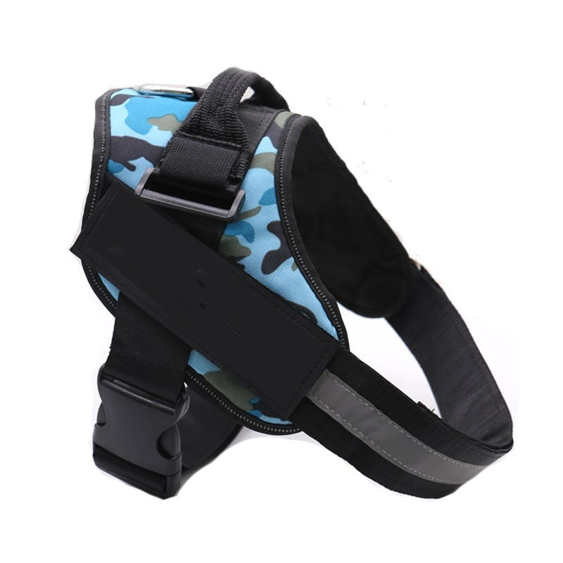 Custom No-Pull Dog Harness: Adjustable & Reflective Vest - goodestpetstore