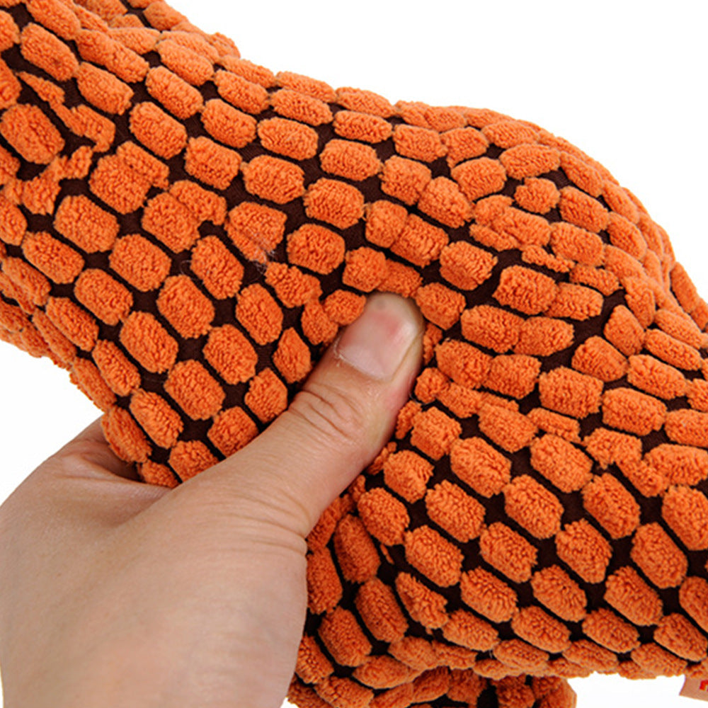Giant Dinosaur Dog Toy – Plush, Chewy Fun with Squeakers! - goodestpetstore