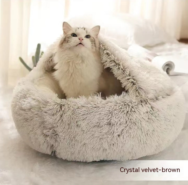 Warm & Cozy Pet Bed – Perfect for Cats and Dogs - goodestpetstore