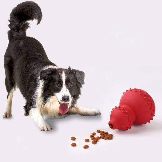 Natural Rubber Pet Toy: Durable, Bite-Resistant & Dental Health - goodestpetstore
