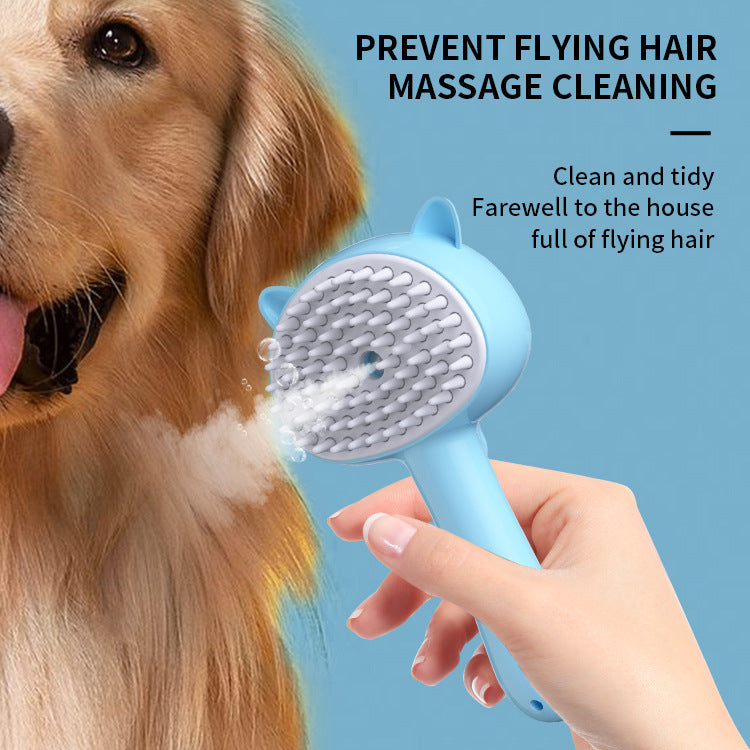 Rechargeable Misting Pet Grooming Brush - goodestpetstore